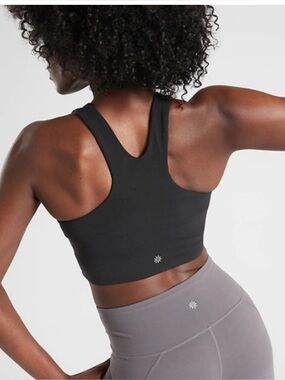 Women’s Navy Racerback Sports Bra - Performance Support